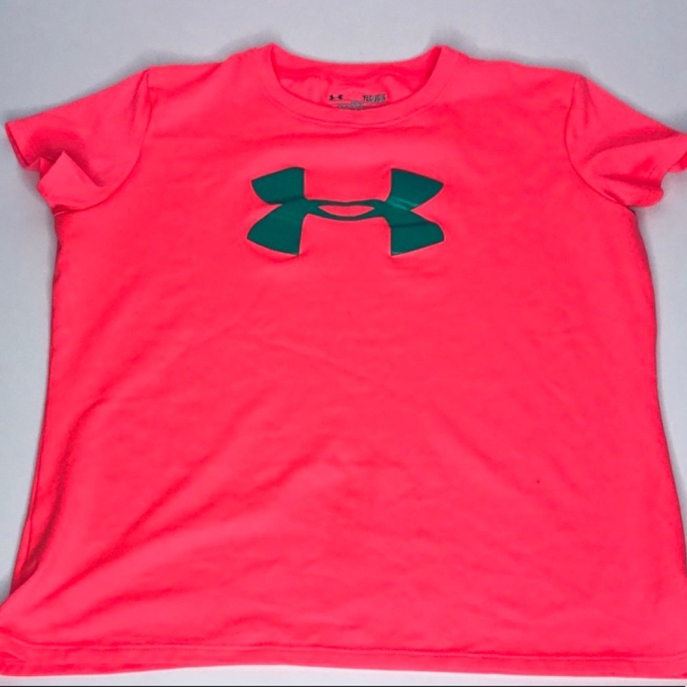 Girls Under Armour Heat Gear Tee S:‎ Youth Large
